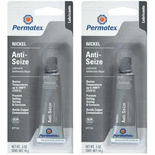 Permatex Set of 2 Nickel Anti-Seize Lubricant High Temperature 0.5 FL oz (14g)