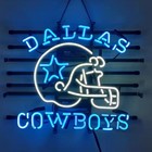 US STOCK Dallas Cowboys Neon Light Sign 19"x15" Glass Bar Pub Wall Decor Gift