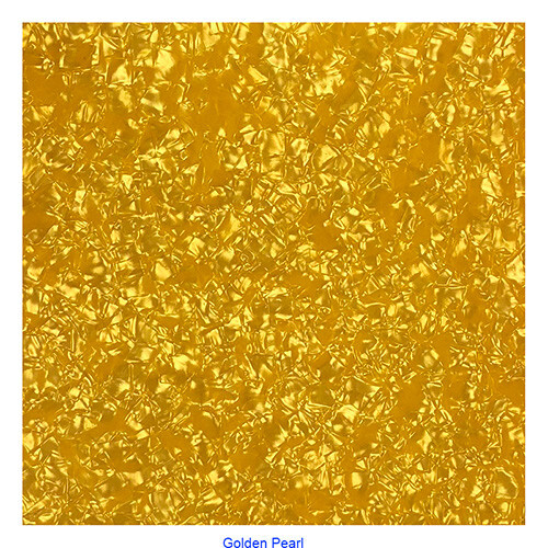 Great Acoustic Guitar Pickguard Celluloid Material Blank Sheet, Golden Pearl - Picture 1 of 4