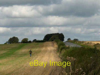 Foto 6x4 Angel Down Fawley\/SU3981 entlang der A338. the bloke was one c2006
