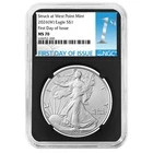 2026 (W) $1 1-oz American Silver Eagle NGC MS70 FDI First Label Retro Core
