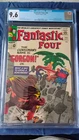 Fantastic Four #44 O/W Marvel Comics Graded CGC 9.6 1st Appearance of Gorgon