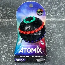 Hasbro Gaming Atomix Puzzle Ball Twist Match Solve Logic Toy - New Open Box