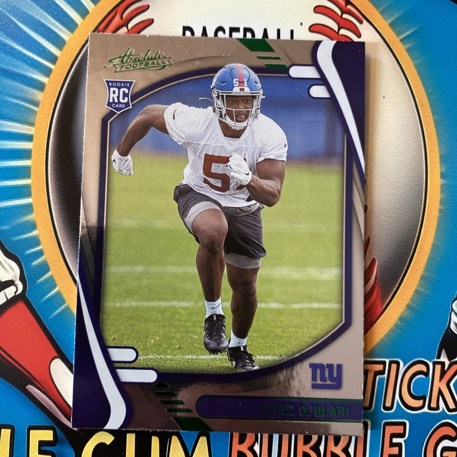 Azeez Ojulari Panini Absolute #159 Green