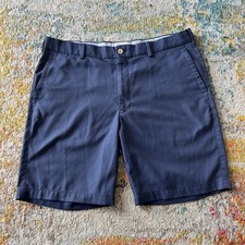 Peter Millar Salem Performance Shorts Mens 36 Navy Golf Activewear