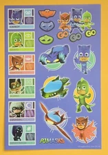PJ Masks Sticker Sheet