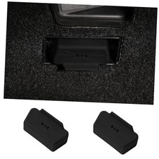 2Pcs OBD Port Lid, Vehicle OBD Port Waterproof and Dustproof Silicone Black