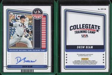 2023 USA Baseball Stars and Stripes USA Blue Foil Auto #JW Jaden Woods