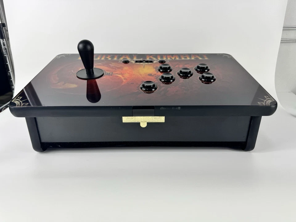 Mortal Kombat Tournament Edition PDP Fight Stick Joystick Playstation 3 MINT! - Image 3 of 4