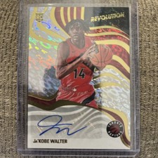 2024-25 Panini Revolution JaKobe Walter Toronto Raptors RC Rookie Auto #RS-JKA