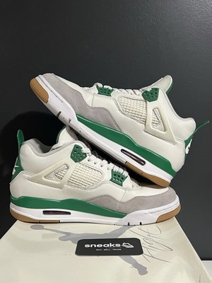 USED Nike SB x Air Jordan 4 Retro SP Pine Green DR5415-103 SIZE