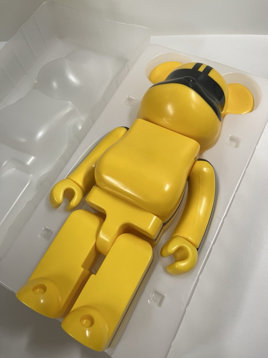 MEDICOM BEARBRICK 400% New in Box KILL BILL Vol. 1 Yellow Be