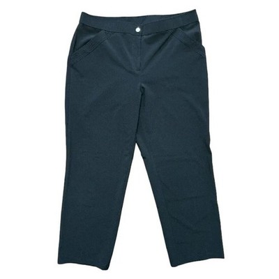 NEW CHICO'S Weekends Balance Trula Travel Pants Lightweight Airy WOMENS 12 SHORT