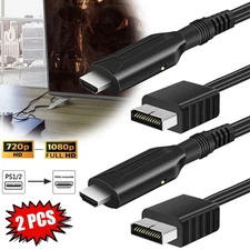 Converter PS2 To HDMI 720P 1080P Cable AV Adapter Compatible With Sony PS1/PS2