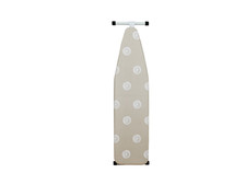 Full‑Size T‑Leg Ironing Board – , Adjustable Height, Steel Frame, Thick Padded