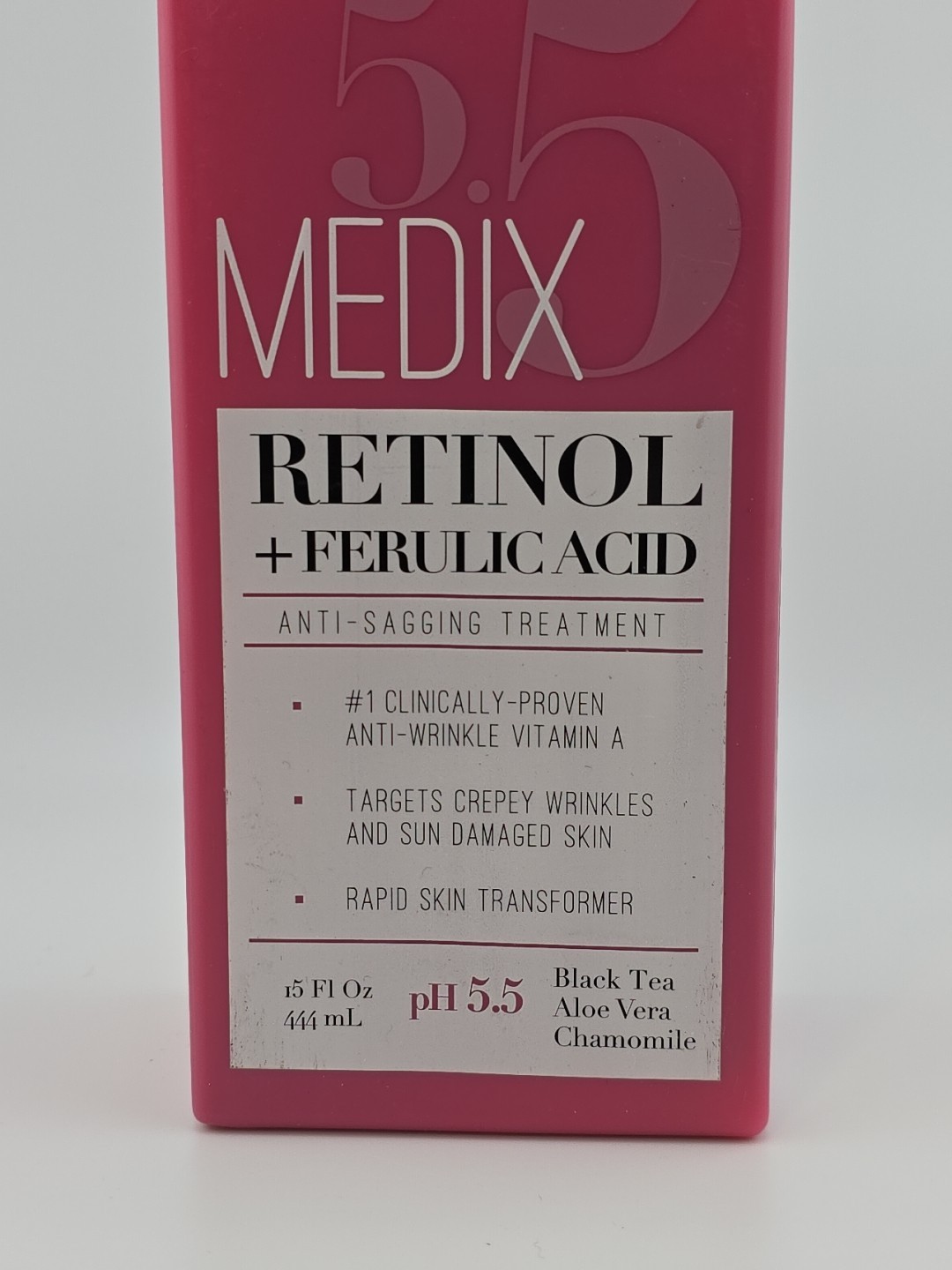 Retinol Cream 15 oz. Ferulic Acid Anti-Sagging Treatment Smooth Soft Skin Vegan