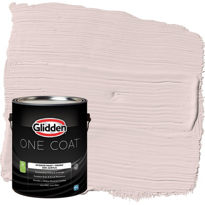 Glidden Interior Paint Premiumr Pink/Romeo One Coat Eggshell 1-Gallon