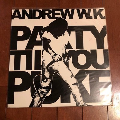 Andrew W.K. Party Til You Puke Vinyl Record Rock
