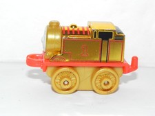 Mattel - Thomas Friends Mini Thomas Tank Engine HTF Gold Metallic - Free Ship