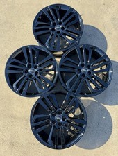 20 Audi Sq5 Q5 Factory Oem Wheels Gloss Black Rims Original 59038 Full Set Of 4 20 Audi Sq5 Q5 Factory Oem Wheels Gloss Black Rims Original 59038 Full Set Of 4