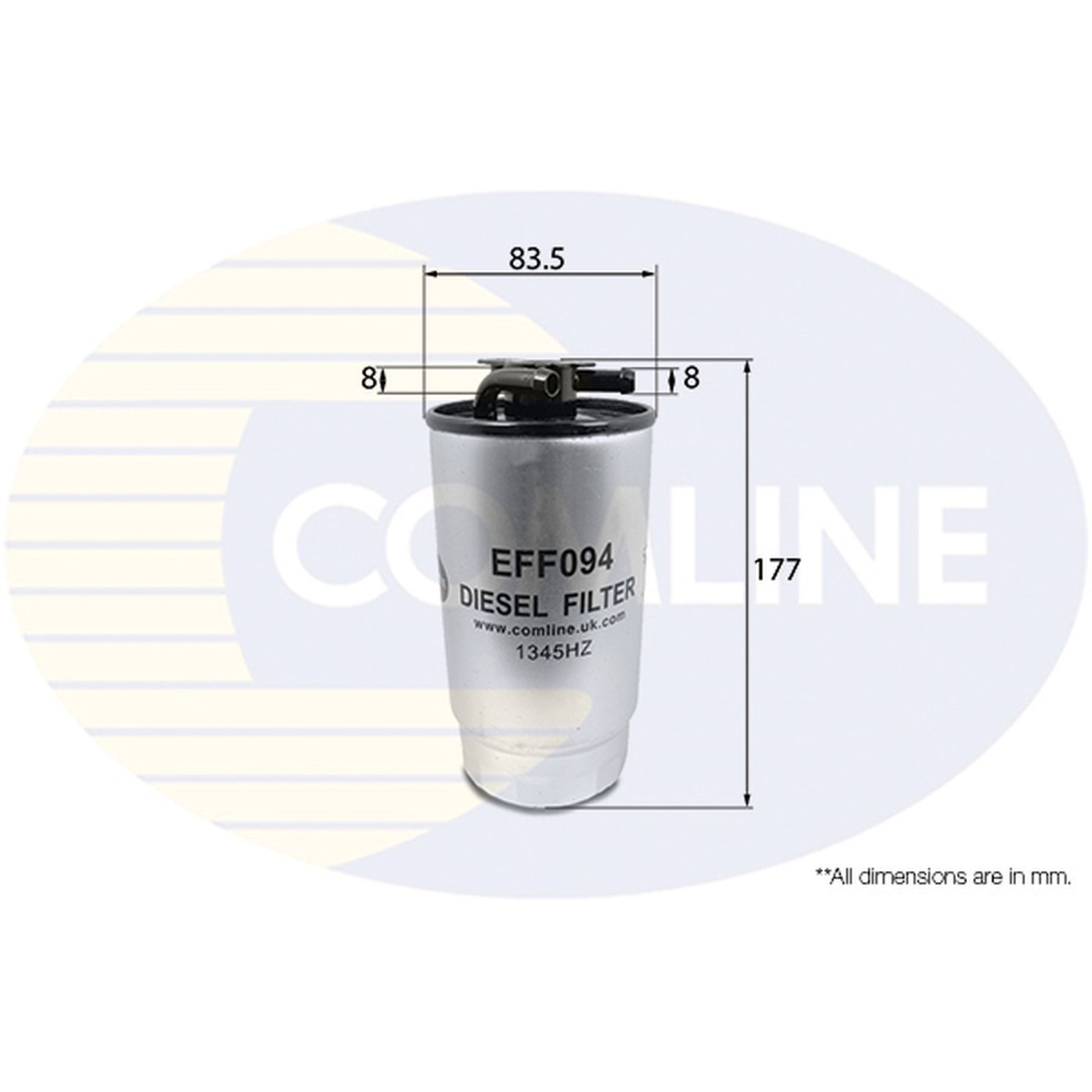 Fuel Filter EFF094 Comline 13327785350 WFL000070 813030 13327787825 WFL4070