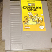 Data East Caveman Games Nintendo NES Game Cartridge NTSC-U/C (US/Canada)