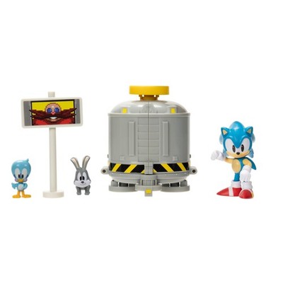 Sonic The Hedgehog 2.5 Level Clear Diorama Sonic Flicky & Pocky Action Figure