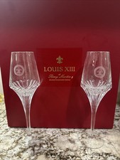 2 Remy Martin Louis XIII Glasses Baccarat Chr...