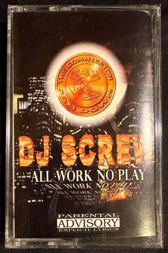 SEALED --- DJ Screw - All Work No Play --- Gangsta/Screw/Rap HOUSTON TX