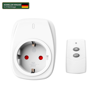 Funksteckdosen 16A 3.680W Mit Fernbedienung FüR Innen Weihnachtsdeko Weiß