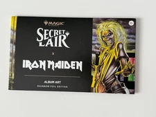 MTG Secret Lair X Iron Maiden Album Art - FOIL - BRAND NEW SEALED