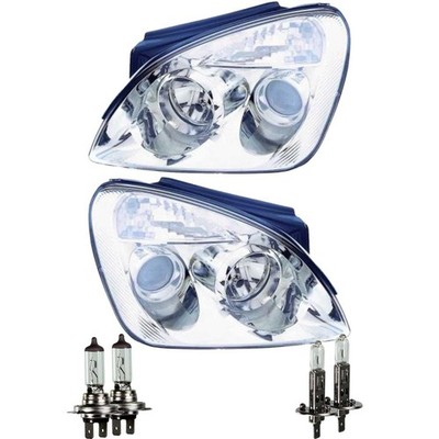 Halogen Scheinwerfer Set H7/H1 für KIA Carens III inklusive Lampen