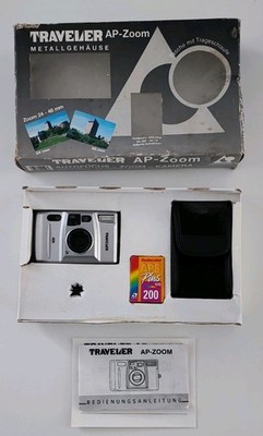 Traveler AP-Zoom Kamera Metallgehäuse Analog Kompaktkamera