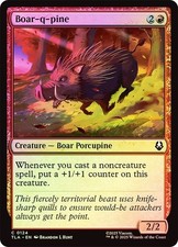 NM Foil Boar-q-pine, MTG, Avatar: The Last Airbender, Magic the Gathering, 124