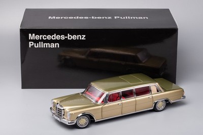 Kengfai 1/18 Mercedes Benz 600 Pullman W100 Diecast MODEL Car Black/Gold