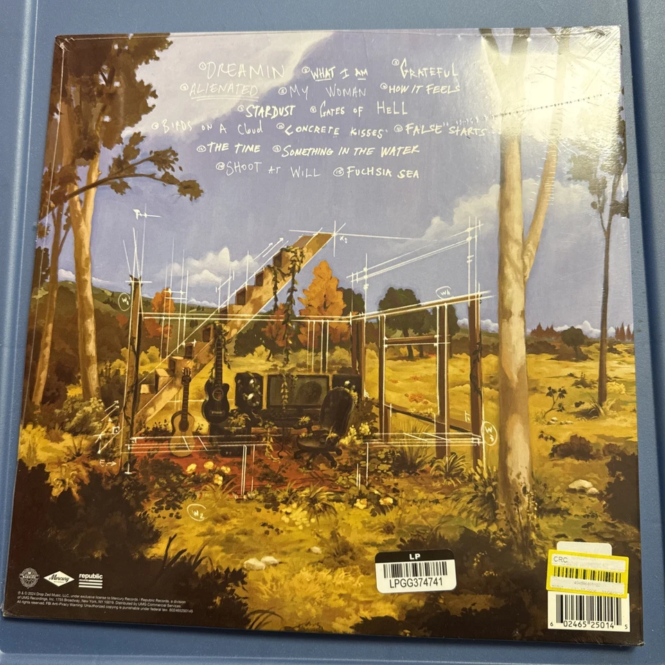 Zayn Malik комната под лестницей TARGET эксклюзивный синий дым цветной винил новый! - Изображение 2 из 2