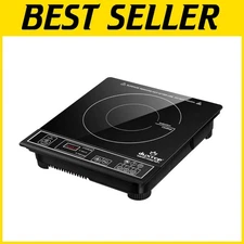 Induction Cooker - Silver Countertop Burner