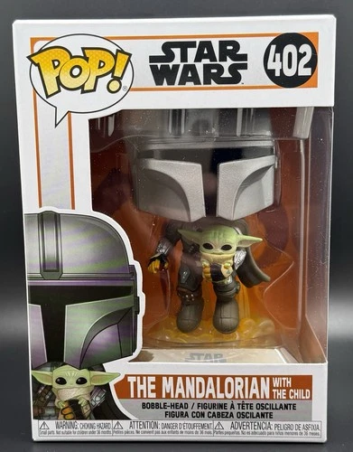 The Mandalorian with The Child Funko POP! #402 Star Wars - NEW W/Protector