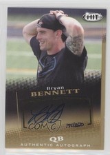 2015 Sage Hit Auto Gold /250 Bryan Bennett #A57 Auto fm0