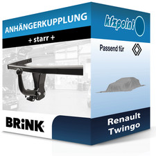 Für Renault Twingo 03.1993-09.2001 BRINK Anhängerkupplung starr neu
