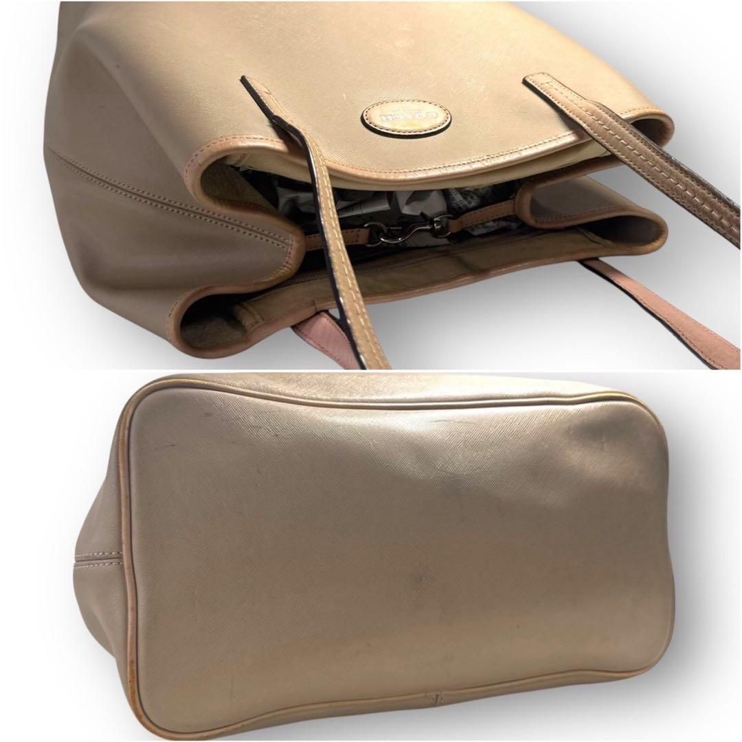 coach y2k bag Tote Bag A4 Storage Beige 11a thumbnail 3