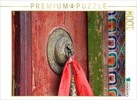 Calvendo Puzzle Door At Thiksey Monastery | 1000 Pieces, Finished Size 25.2 × 18