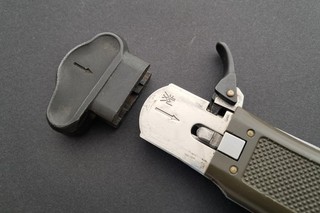 Bundeswehr Fallschirmjäger Kappmesser Fallmesser WMF Griffstück ohne Klinge