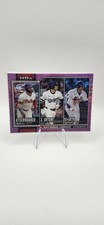 2026 Topps #84 National League Leaders HRs Pink Holo Foil