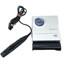 SONY MZ-E510 Silver MD Walkman Portable Audio Player  Headphones M4KIY Japan