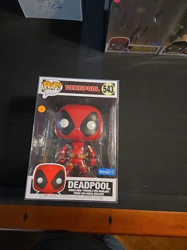 Funko Pop! Vinyl Jumbo 10 in: Marvel - Deadpool (Red) (10 inch) - Walmart #543
