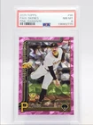 PAUL SKENES 2025 TOPPS SERIES ONE GOLD CUP PINK DIAMANTE PSA 8 Q6222