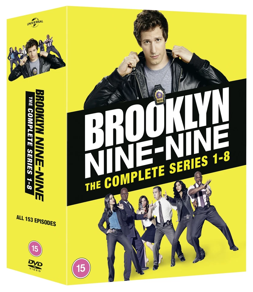 Brooklyn Nine-Nine: The Complete Series 1-8 (DVD) Paul Adelstein (UK IMPORT) - Image 2 of 2
