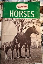 Vintage Horses Carnation Milling Feeds Booklet Horse Breeds Care Feeding 1978