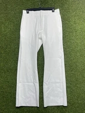 Defense Logistics Agency Trousers Mens 36R White Enlisted Navy Unhemmed NWT